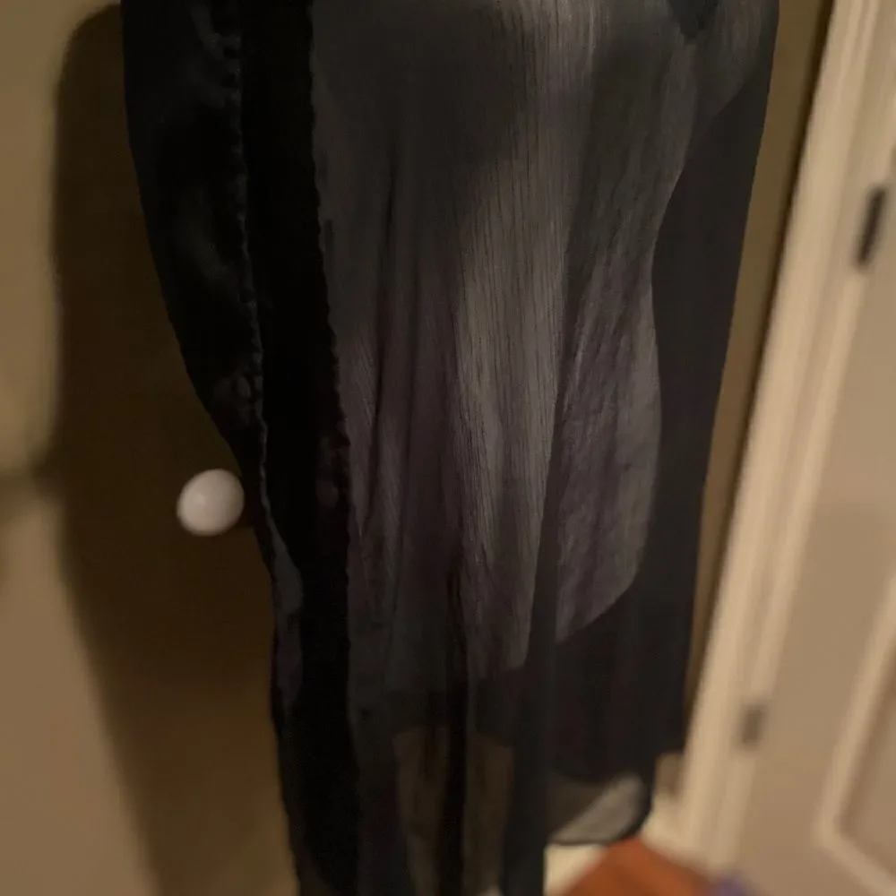 Merona Black Swimsuit Coverup